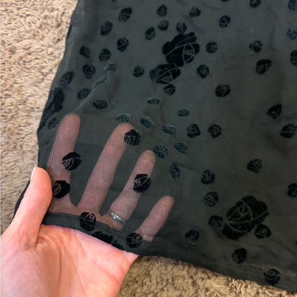 2 FOR $25 iRoo Cowl Neck Sheer Sleeveless Top Blouse Made In Singapore 38 (S) - Picture 2 of 6